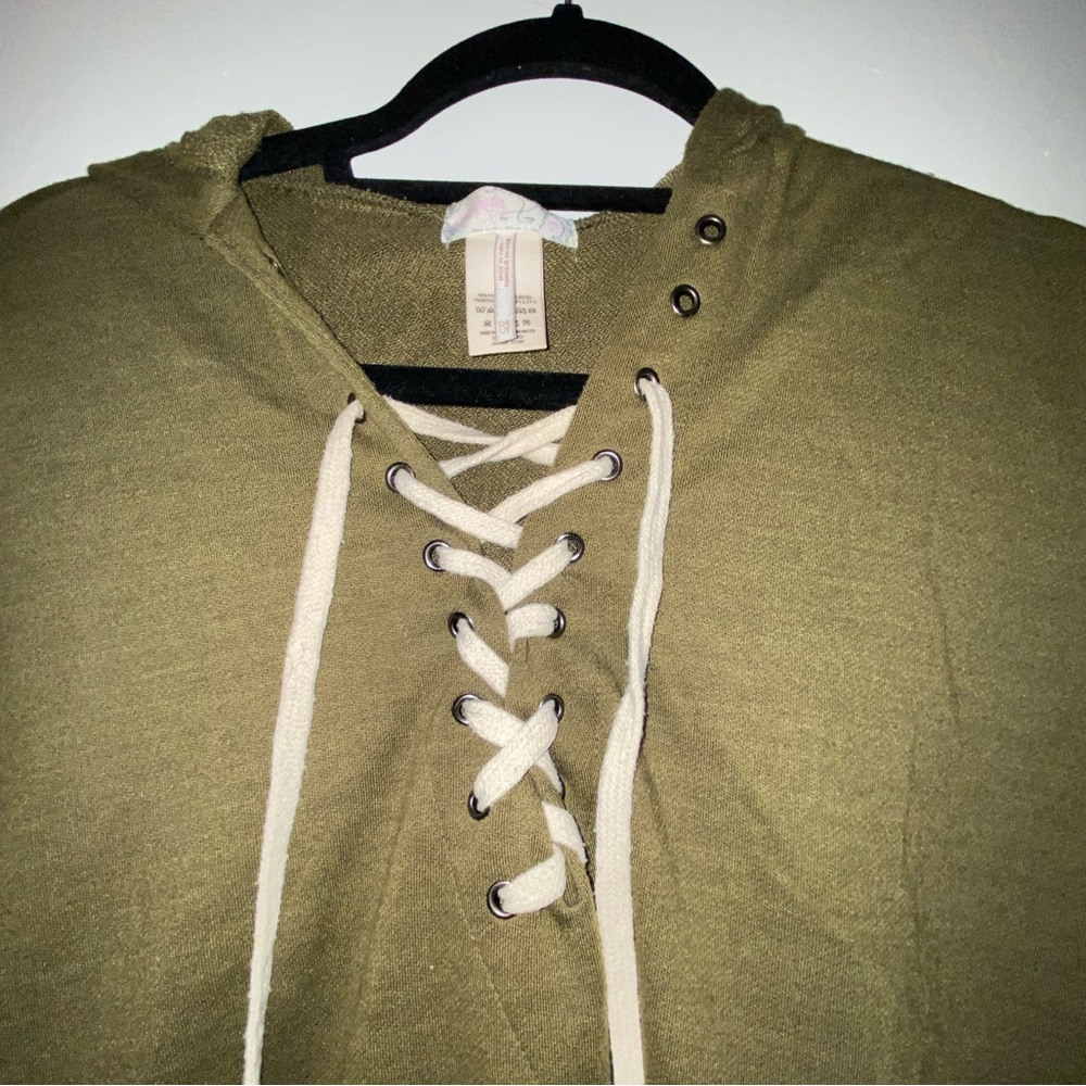 Free people olive sweater